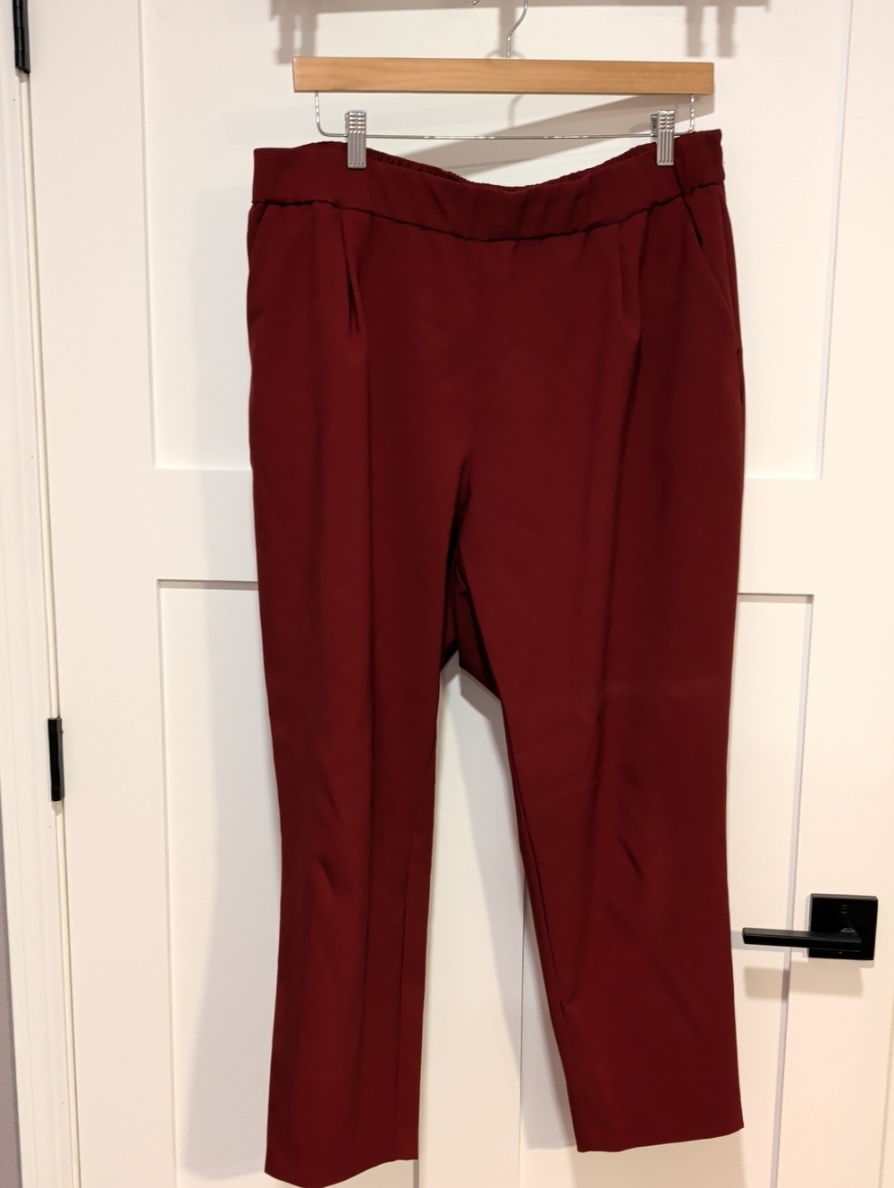 torrid Wine Straight-Leg Dress Pants